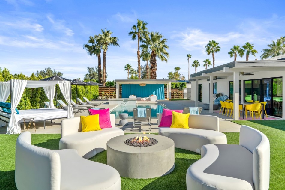 Palm Springs Villas - Tipsy Kitten Guest House - Racquet Club West - California | Luxury Vacation Rentals