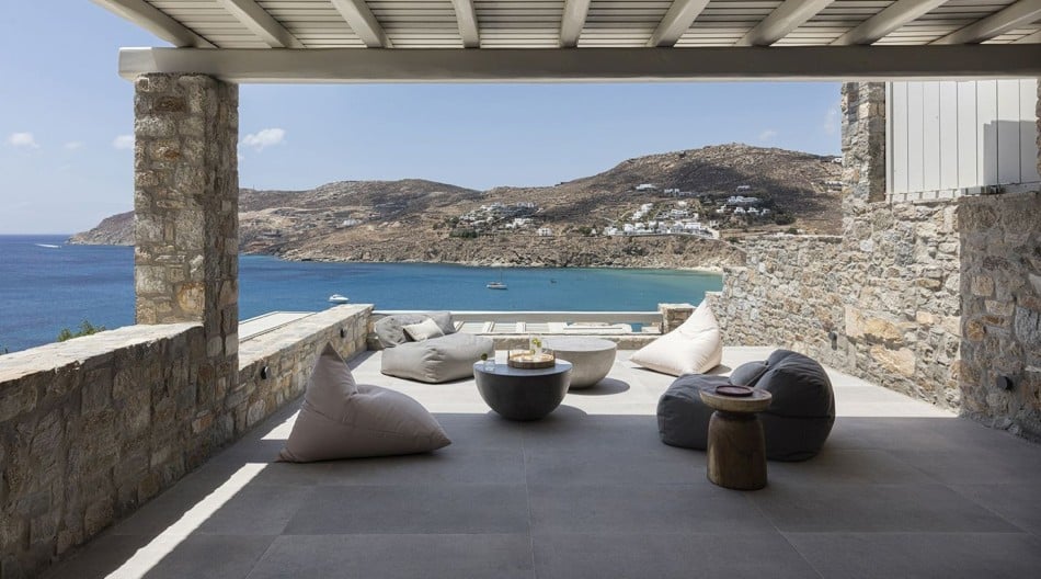 Mykonos Villas - Blue Rock - Mykonos - Kalo Livadi - Greece | Luxury Vacation Rentals